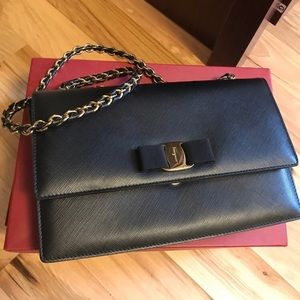 Authentic Ferragamo shoulder bag
